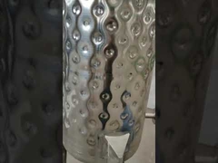 1000L Pillow Plate Jacket Tank , Wine Jacketed Storage Tank