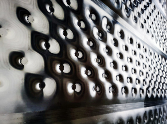 Kalite  Stainless Steel Pillow Dimple Plate Heat Exchanger Chillers fabrika