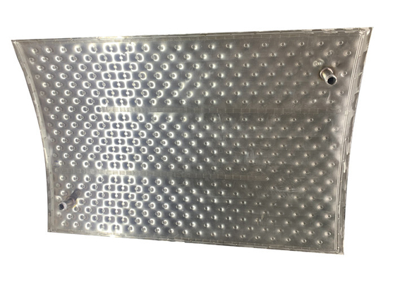 Özelleştirilebilir Dimpled Paslanmaz Çelik Yastık Plaka Lazer kaynak makinesi 0.9mm