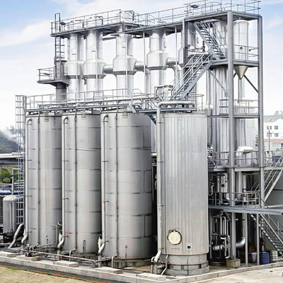 Metanol Esanslı Yağı için Vakum Zorlu Dolaşım Otomatik Mvr Buharlandırıcı
