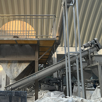 Yüksek Kapasiteli Tuz Üretim Hatı Çöpeçelerle Merkezi Kurucu