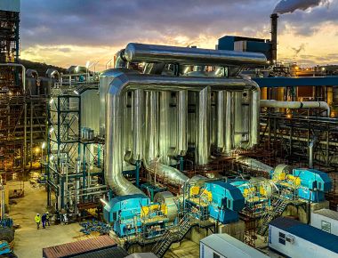 Dolaylı zorla dolaşımlı tuzlu su Mvr Buharlandırıcısı Deniz suyunun tuzsuzlaştırılması için 440V