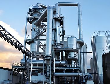 Etanol Kristalleştirici MVR SS316L Tek Etkili Düşen Film Evaporatör