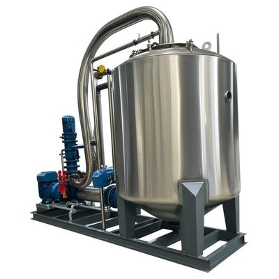 Enerji verimli buharlaşma süreci için özel sıcaklık aralığı MVR Buharlandırıcısı