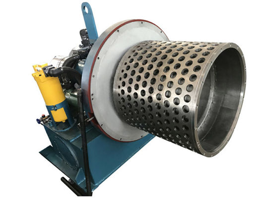 Ayırma ekranı itme santrifüj makinesi iki aşamalı piston katı sıvı tuz rafine