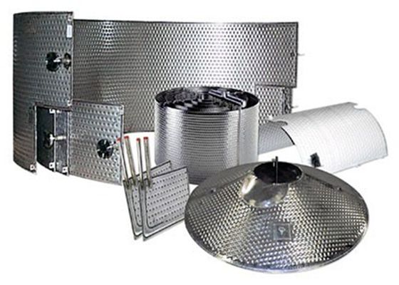 Çeşitli Uygulamalar için Yüksek Dayanıklılık Yastık Dimple Plate Isı Değiştiricisi