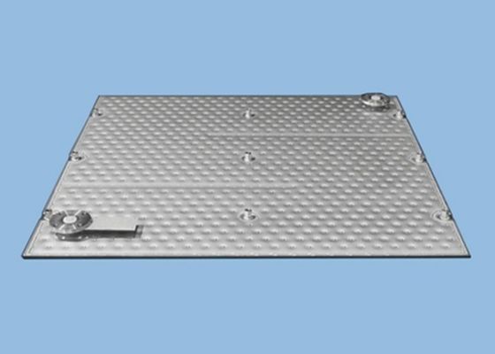 Poliş Yastığı Dimple Plate Isı Değiştiricisi 0.3-1.2mm Kalınlığı