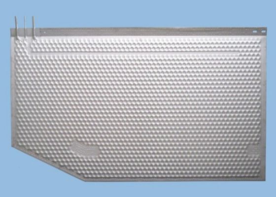 0.3-1.2mm Özel Eğlenmiş Eğlenme Yastığı Dimple Plate Isı Değiştiricisi