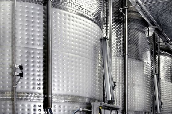 Bira Fabrikası Sistemi için Lazer Kaynaklı 150L Yastık Plakası Ceket Tankı