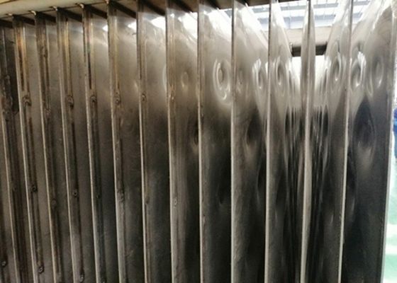3x2m Paslanmaz Çelik Çukurlu Plakalı Eşanjör