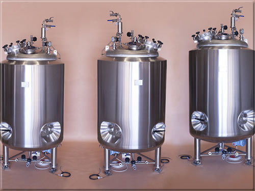 Paslanmaz Çelik Yastık Plakalı Ceket Tankı, 300L Craft Bira Depolama Tankı