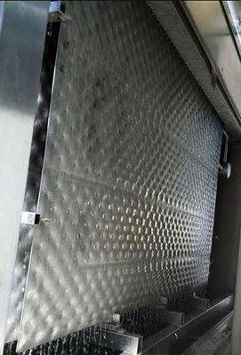 Çift Kabartmalı Yastık Plakası 316L Düşen Film Chiller