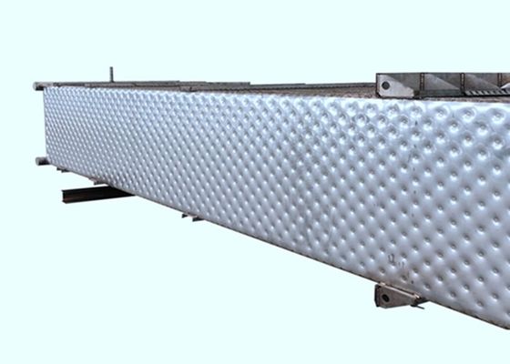 Paslanmaz Çelik Lazer Kaynak Yastık Plakalı Eşanjör 12x2m