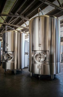 Bira Fabrikası Sistemi için Lazer Kaynaklı 150L Yastık Plakası Ceket Tankı