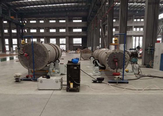 Kalite NaCl için DSS2205 MVR Evaporatör Yatay Tüp Evaporatör 5T / HR fabrika