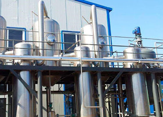 ISO9001 Vakum Çoklu Etki Düşen Film Evaporatör