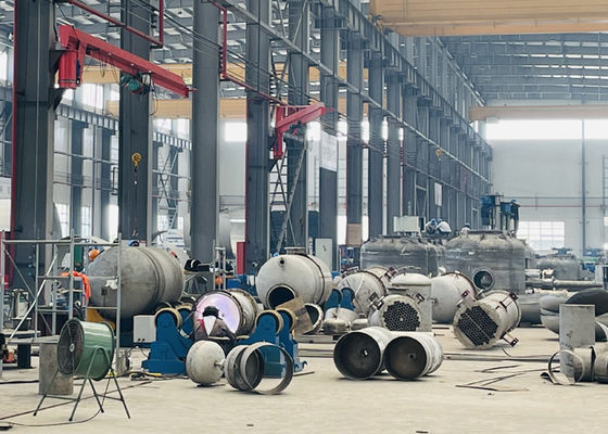 Zorlanmış Çoklu Etkili Sirkülasyon Evaporatör 1.5t / Hr Shell Tüp Tipi