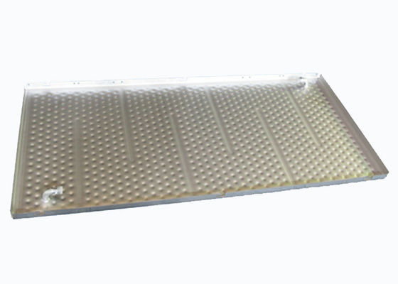 1.2mm Kalınlık Yastık Plakası Çift Kabartmalı SS304 Yastık Plakalı Eşanjör İçin Yastık Plakaları