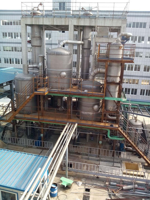 NaCl Çinli tedarikçi için üçlü etkili buharlaşma kristalizasyon sistemi
