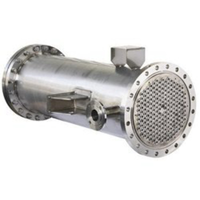 SS316L Chiller Shell Ve Tüp Evaporatör Eşanjör 5T/H